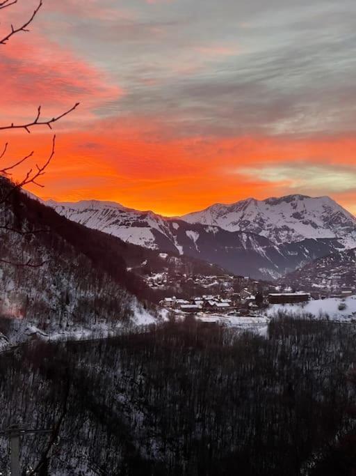 Le Sarana : 75M2, Calme, Belle Vue Avec Terrasse. Leilighet Les Deux Alpes Eksteriør bilde